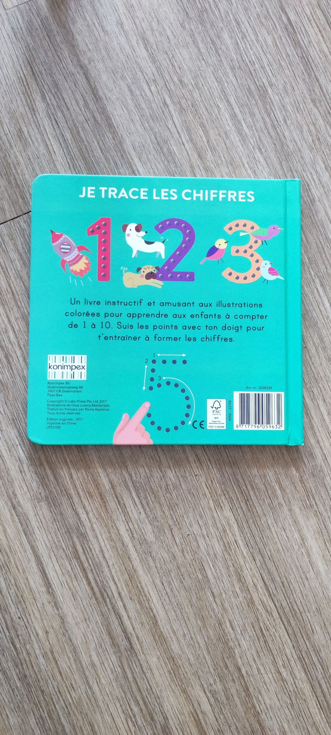 📚 Activity Book - "I Trace the Numbers 1 2 3" – photo 4